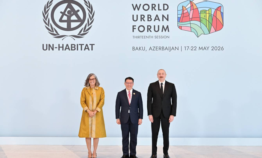 Bakıda Ümumdünya Şəhərsalma Forumunun 13-cü Sessiyasının açılış mərasimi keçirilir