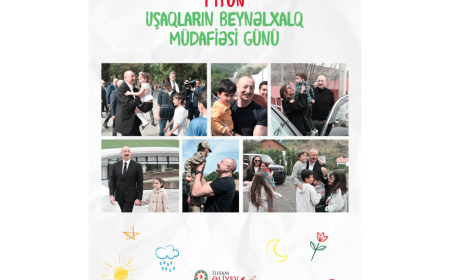 Prezident İlham Əliyevin sosial media hesablarında Uşaqların Beynəlxalq Müdafiəsi Günü münasibətilə paylaşım edilib