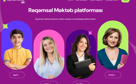 “Rəqəmsal məktəb” regionların ən böyük şəhərlərində tətbiq ediləcək  