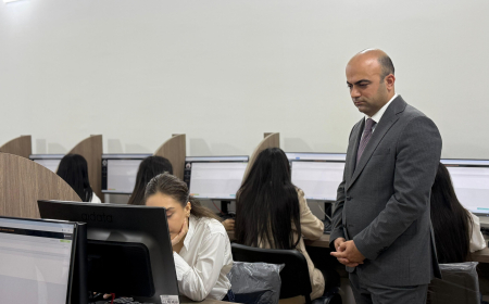 Bu kollecdə yeni imtahan modeli tətbiq olunur