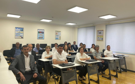 Laçın məktəbinin ilk məzunları 40 ildən sonra sinif otağına qayıtdı