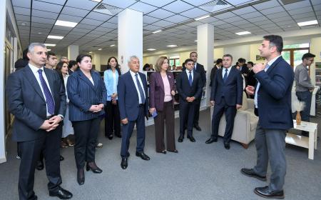 “Yay məktəbi”nin iştirakçıları Qarabağ Universiteti ilə tanış olublar
