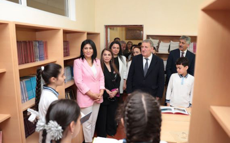 Kitabı uşaqların gündəminə gətirən layihə Sumqayıt məktəbində 
