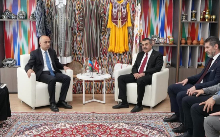 Emin Əmrullayev türkiyəli həmkarı ilə görüşüb