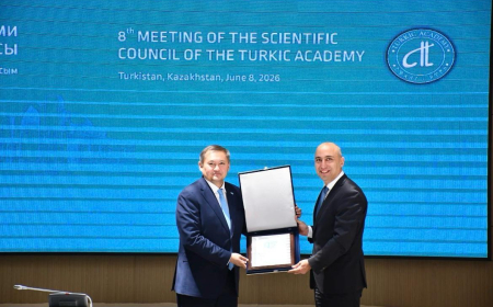 Elm və təhsil naziri Türk Akademiyası Elmi Şurasının 8-ci iclasında iştirak edib 