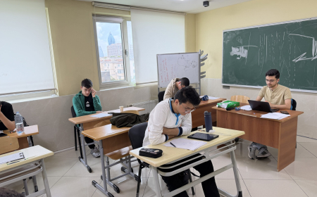 Keçmiş qaliblər uşaqları olimpiadaya hazırlaşdırırlar