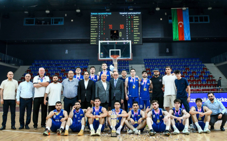 Tələbə Basketbol Liqasının 2025/2026 mövsümünə yekun vurulub 