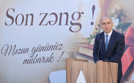 Elm və təhsil naziri “Son zəng” tədbirində iştirak edib 