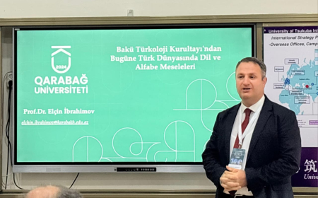 Qarabağ Universitetinin alimi Səmərqənddə keçirilən beynəlxalq türkoloji qurultayda iştirak edib 