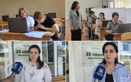 "Prosesə məsuliyyətlə yanaşanda nəticə də uğurlu olur” -  Sertifikasiyanın ilk günündən REPORTAJ