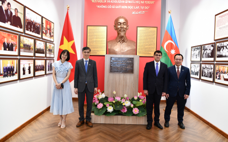 Petrovietnam şirkətinin nümayəndələri ADNSU-da olublar 