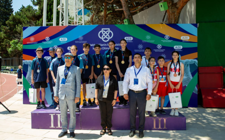 Məktəblilər arasında atletika yarışının qalibləri müəyyənləşib 