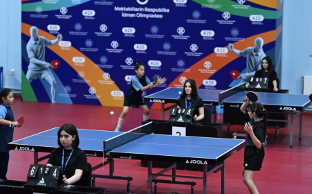 Stolüstü tennis yarışlarında ilk mükafatçılar bilindi