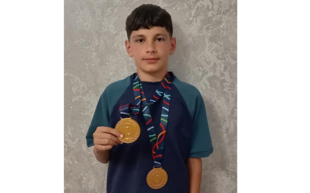 Bir olimpiadada 2 qızıl medal qazandı – 7-ci sinif şagirdindən böyük uğur