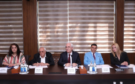 BSU ilə Albaniya Elmlər Akademiyası arasında əməkdaşlıq imkanları müzakirə edilib