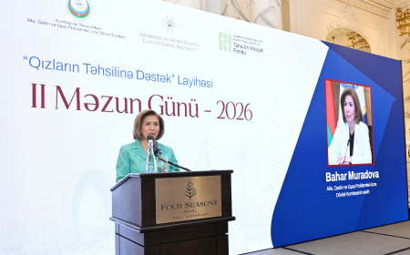 Bahar Muradova: “Qızların təhsilinə dəstək” layihəsinə 31 ali məktəbin tələbəsi cəlb olunub 