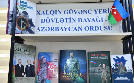 ADNSU-da kitab sərgisi təşkil olunub
