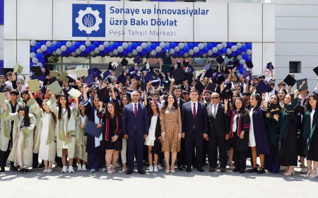 Bakı Dövlət Peşə Təhsil Mərkəzində “Məzun günü” keçirilib