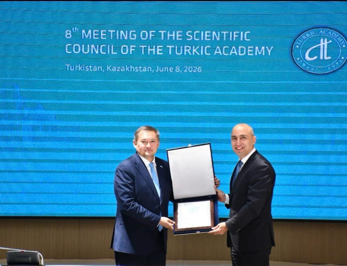 Elm və təhsil naziri Türk Akademiyası Elmi Şurasının 8-ci iclasında iştirak edib