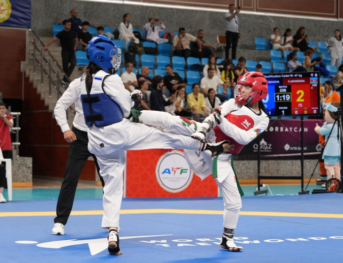 Taekvondo yarışlarına yekun vurulub