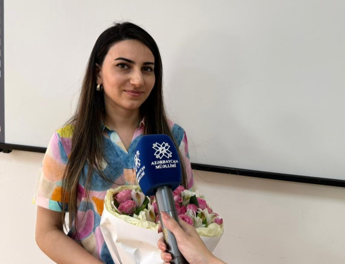 “İnşallah, qızıl medal qazanarsınız” – Şagirdinin arzusu müəllimin uğur hekayəsinə çevrildi