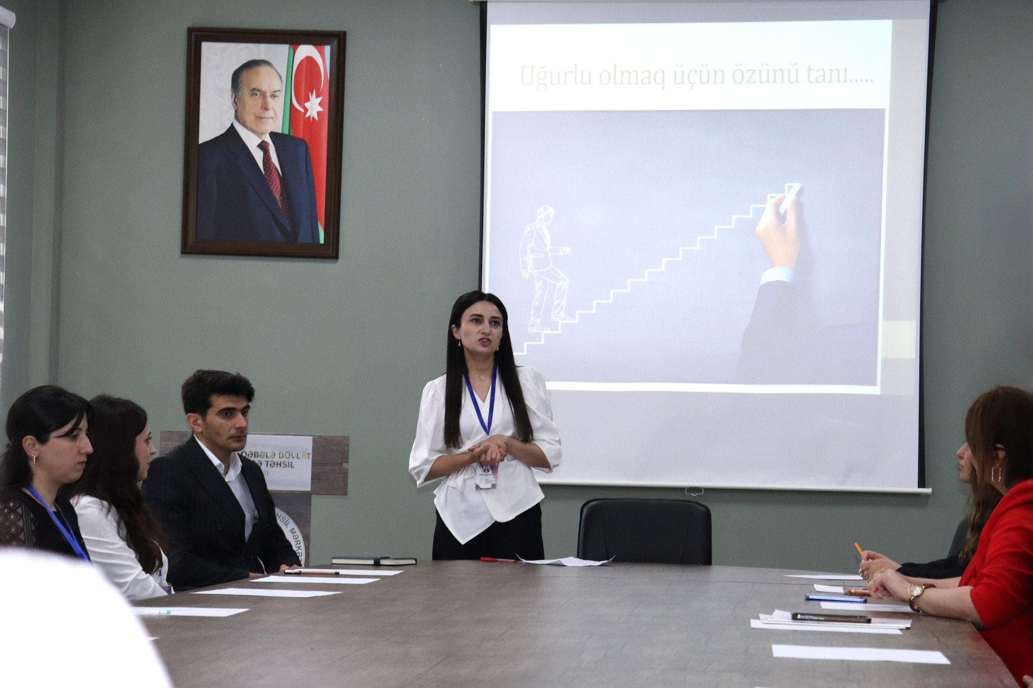 Qəbələ Peşə Təhsil Mərkəzində şəxsi inkişaf dərsi keçirilib