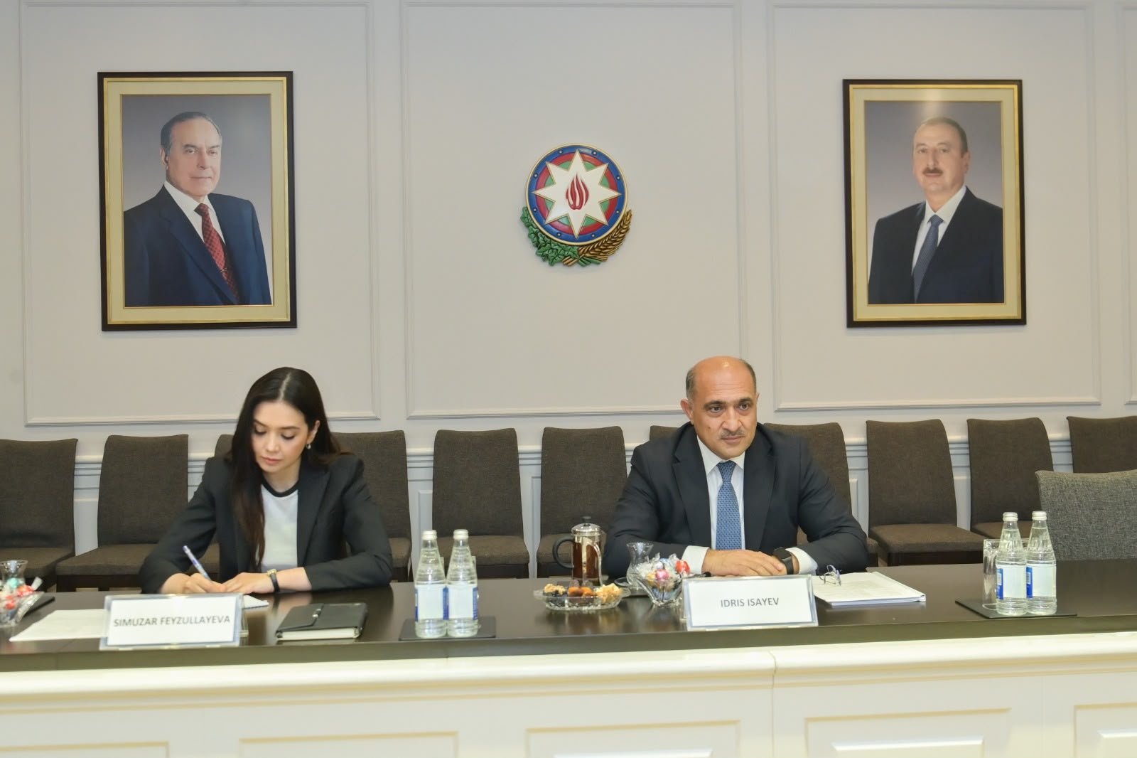 İdris İsayev Tatarıstanın sənaye və ticarət nazirinin müavini ilə görüşüb