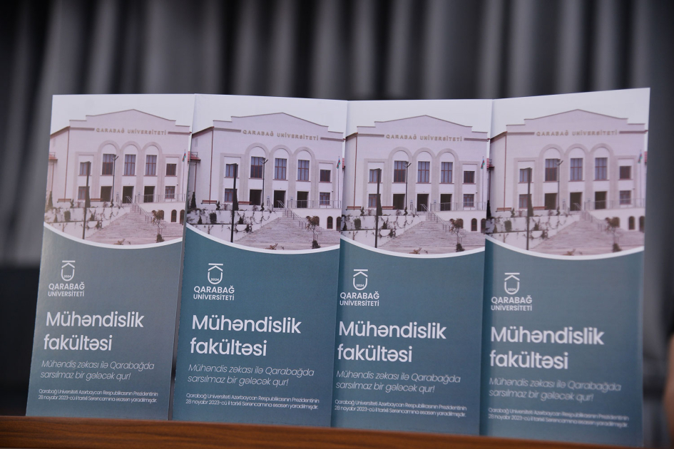 Abituriyentlər Qarabağ Universitetinin təhsil modeli barədə məlumatlandırlıb