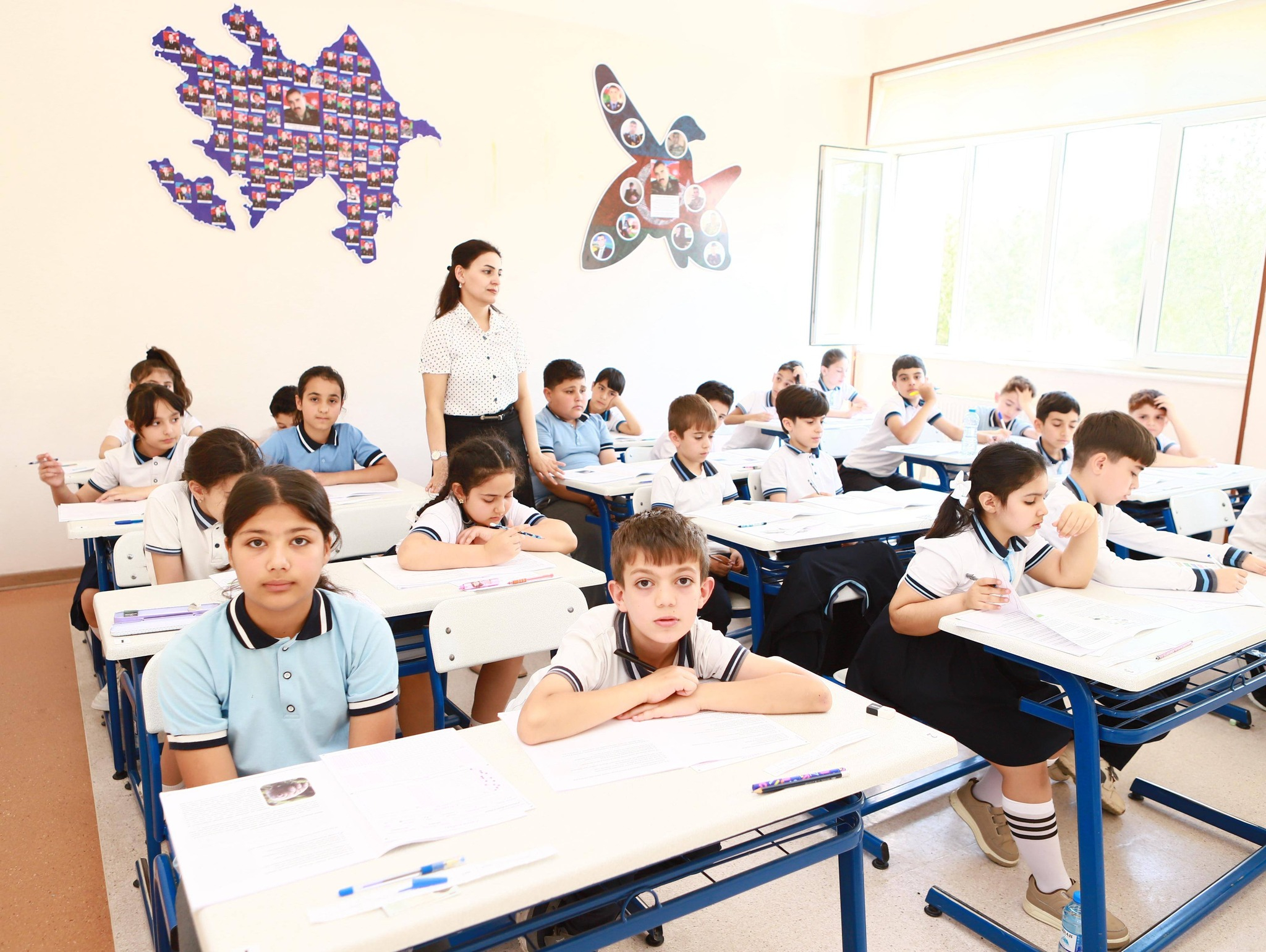 Məktəblilərin monitorinq həyəcanı