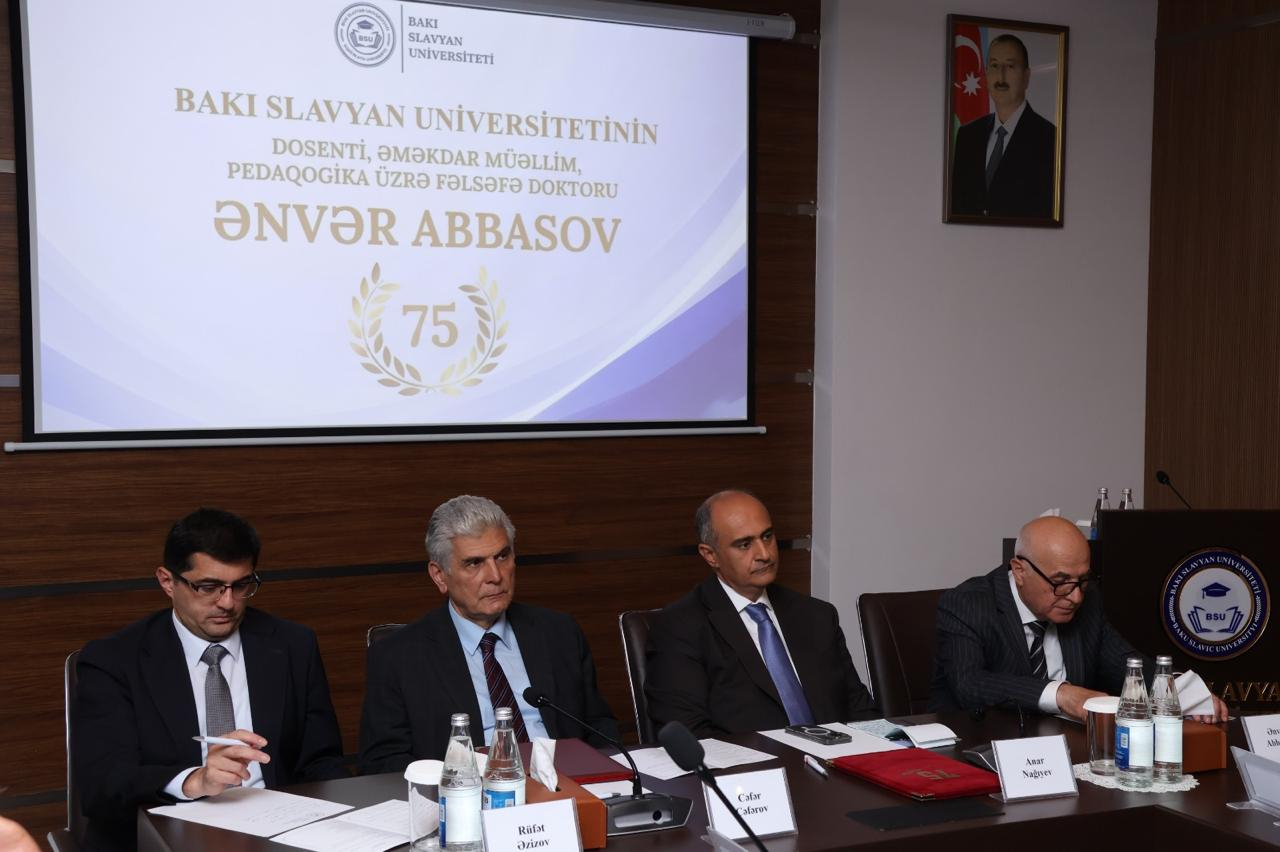 BSU-da Ənvər Abbasovun 75 illiyinə həsr olunan konfrans keçirilib