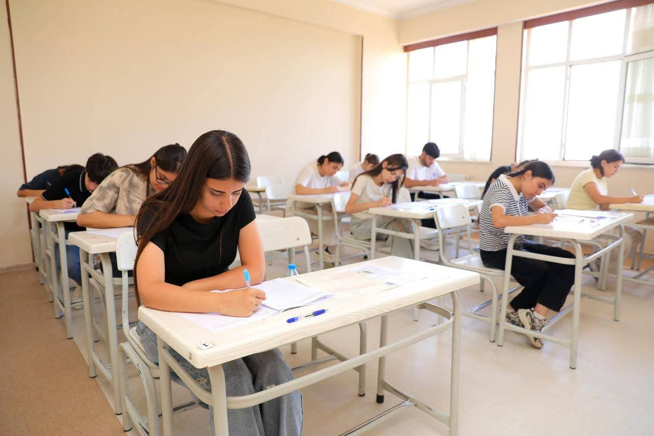 I və IV ixtisas qrupları üzrə qəbul imtahanı keçirilib