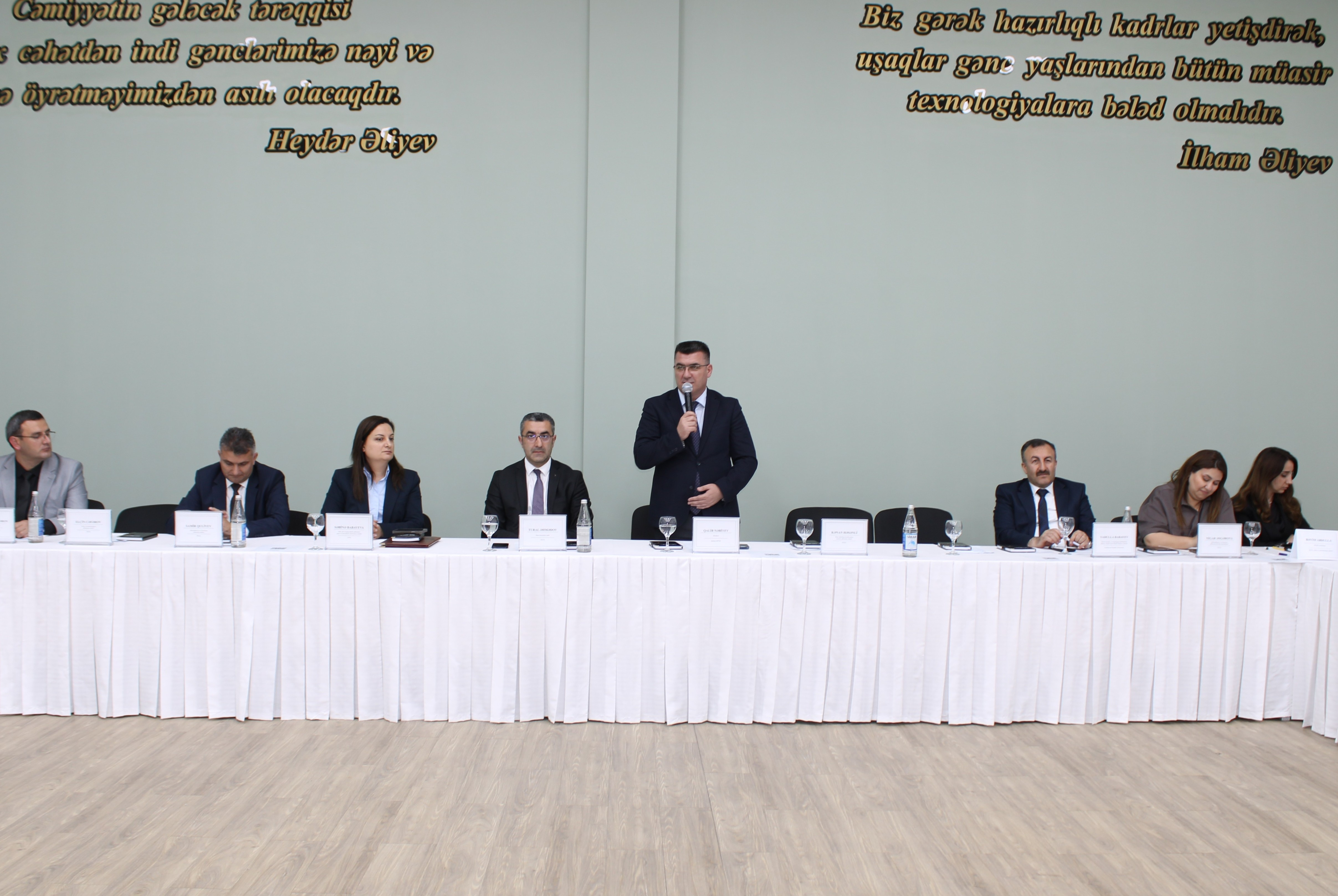 Qəbələdə peşə məktəblərində keyfiyyətin idarə olunması məsələləri müzakirə edilib