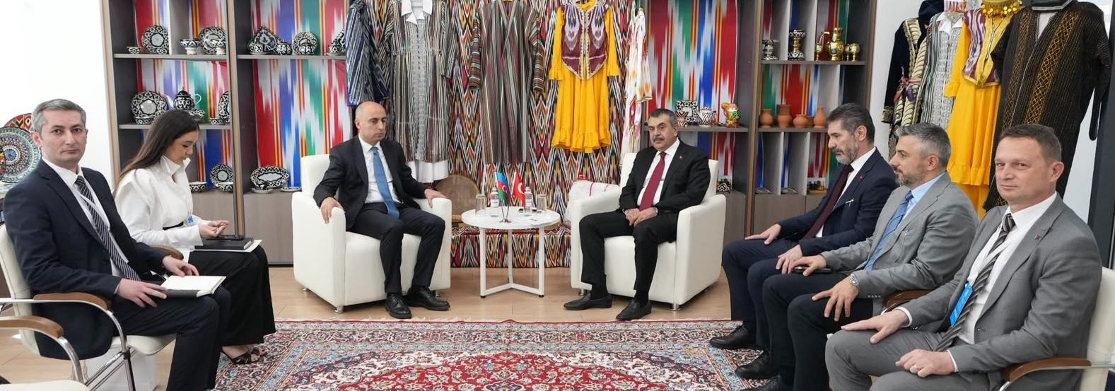 Emin Əmrullayev türkiyəli həmkarı ilə görüşüb