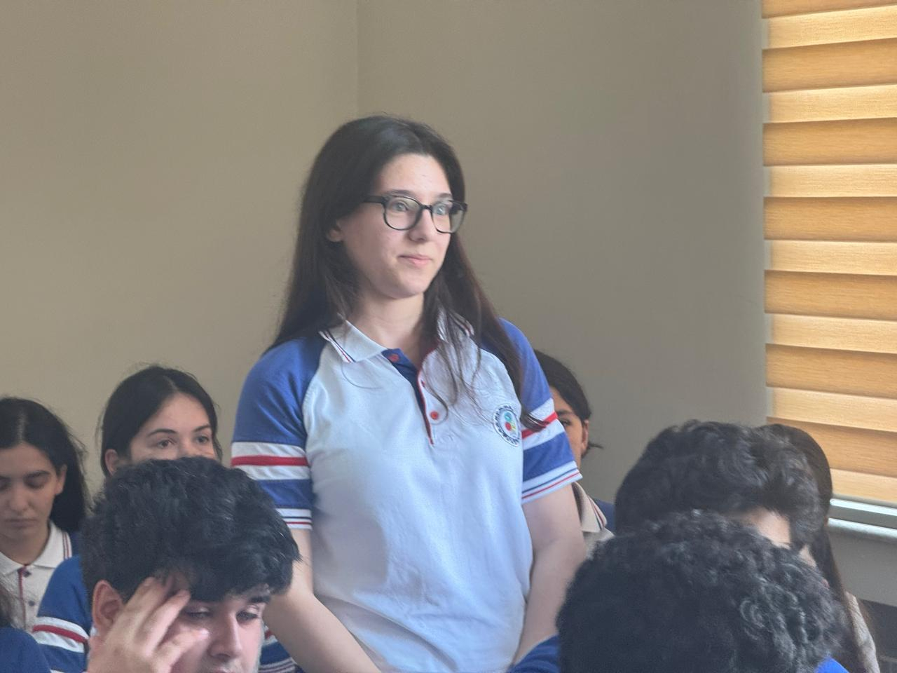 AzTU-nun rektoru lisey şagirdləri ilə görüş keçirib