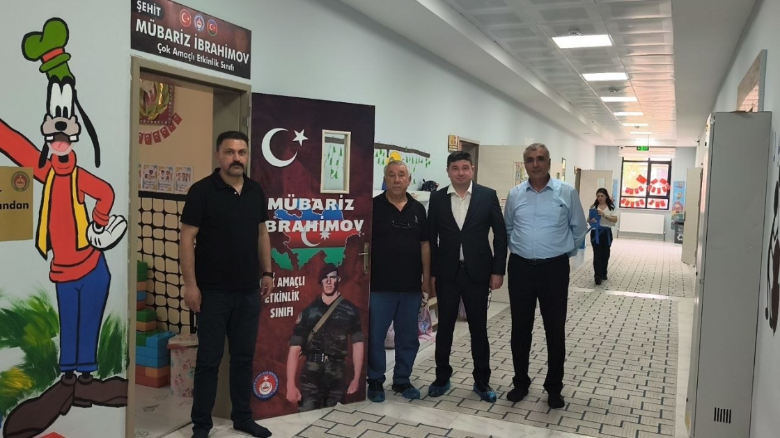 İğdırdakı “Şuşa” uşaq bağçasında Mübariz İbrahimovun adını daşıyan sinif açılıb