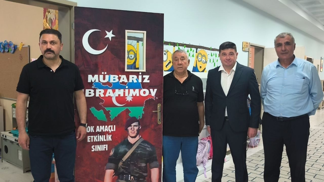 İğdırdakı “Şuşa” uşaq bağçasında Mübariz İbrahimovun adını daşıyan sinif açılıb