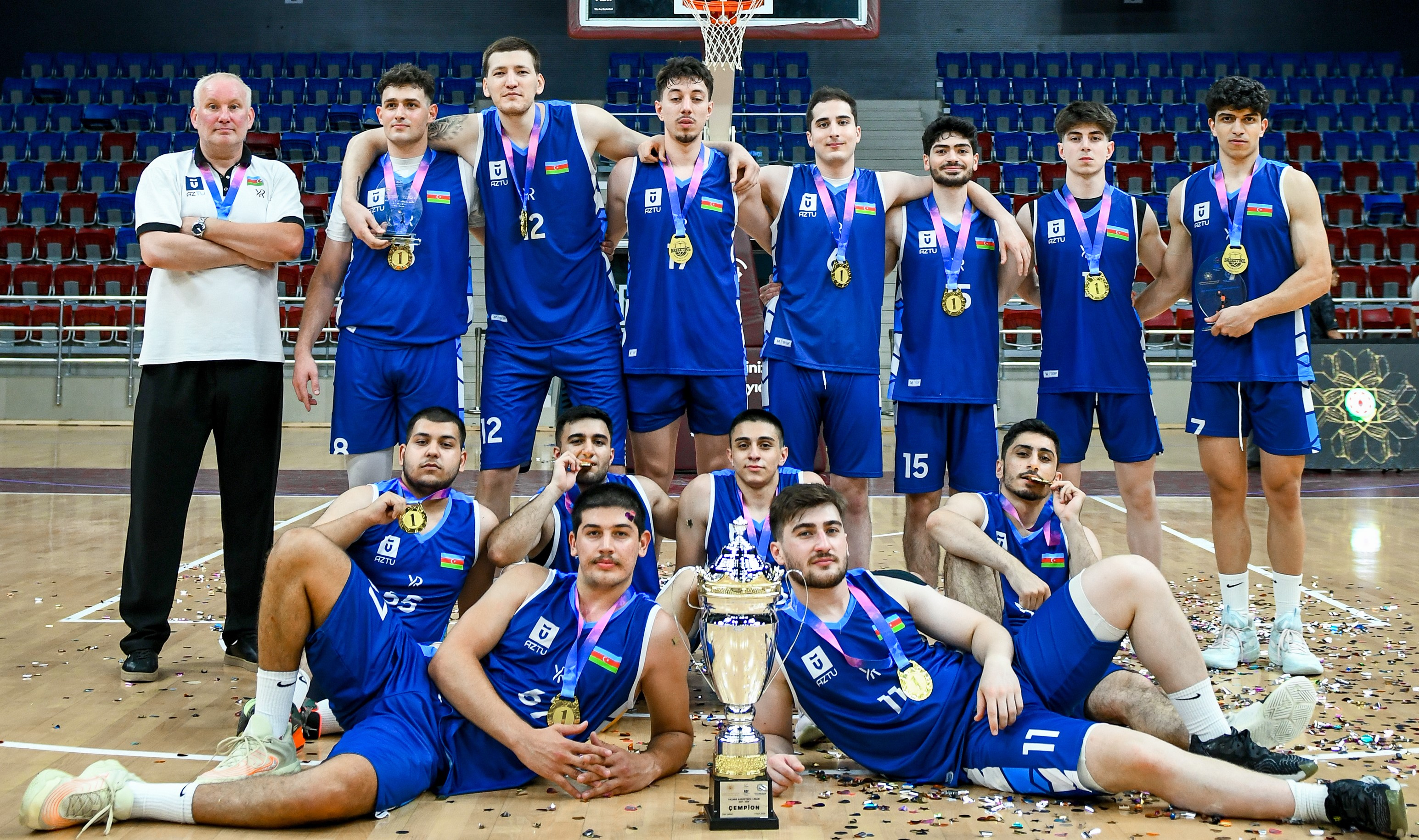 AzTU komandası Tələbə Basketbol Liqasının çempionu olub