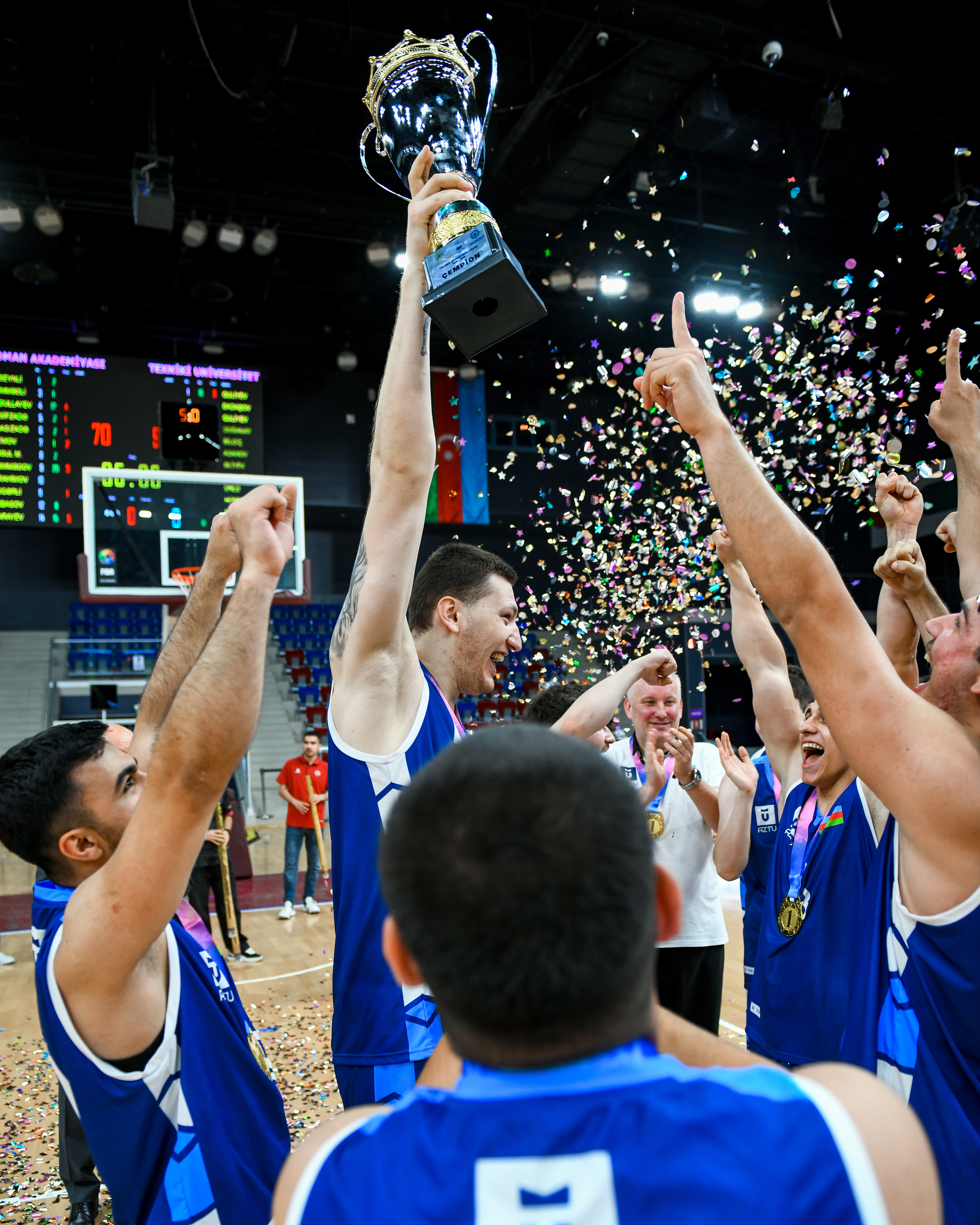 AzTU komandası Tələbə Basketbol Liqasının çempionu olub