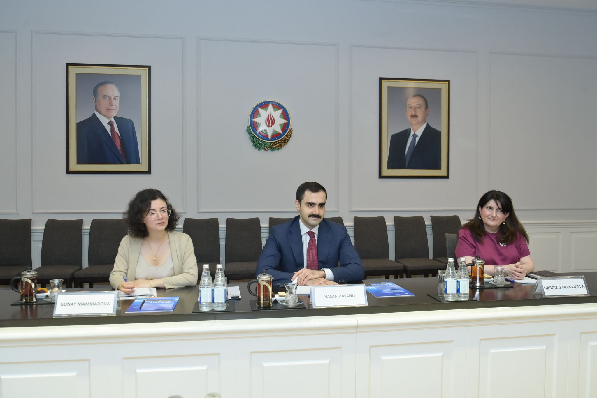 Nazir müavini Çinin Sian Şiyou Universitetinin nümayəndə heyəti ilə görüşüb