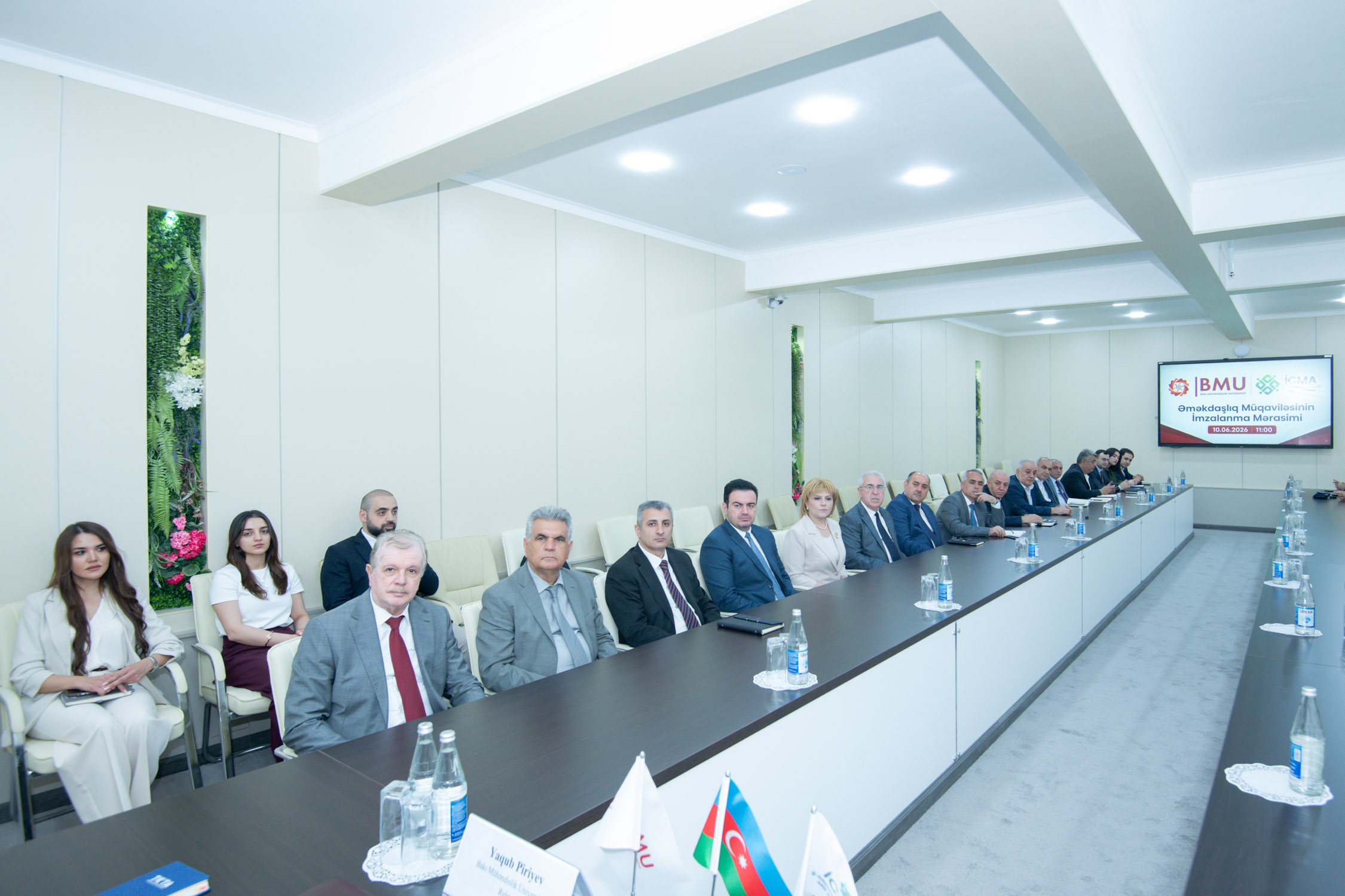 BMU və İCMA arasında birgə fəaliyyət istiqamətləri müəyyənləşib
