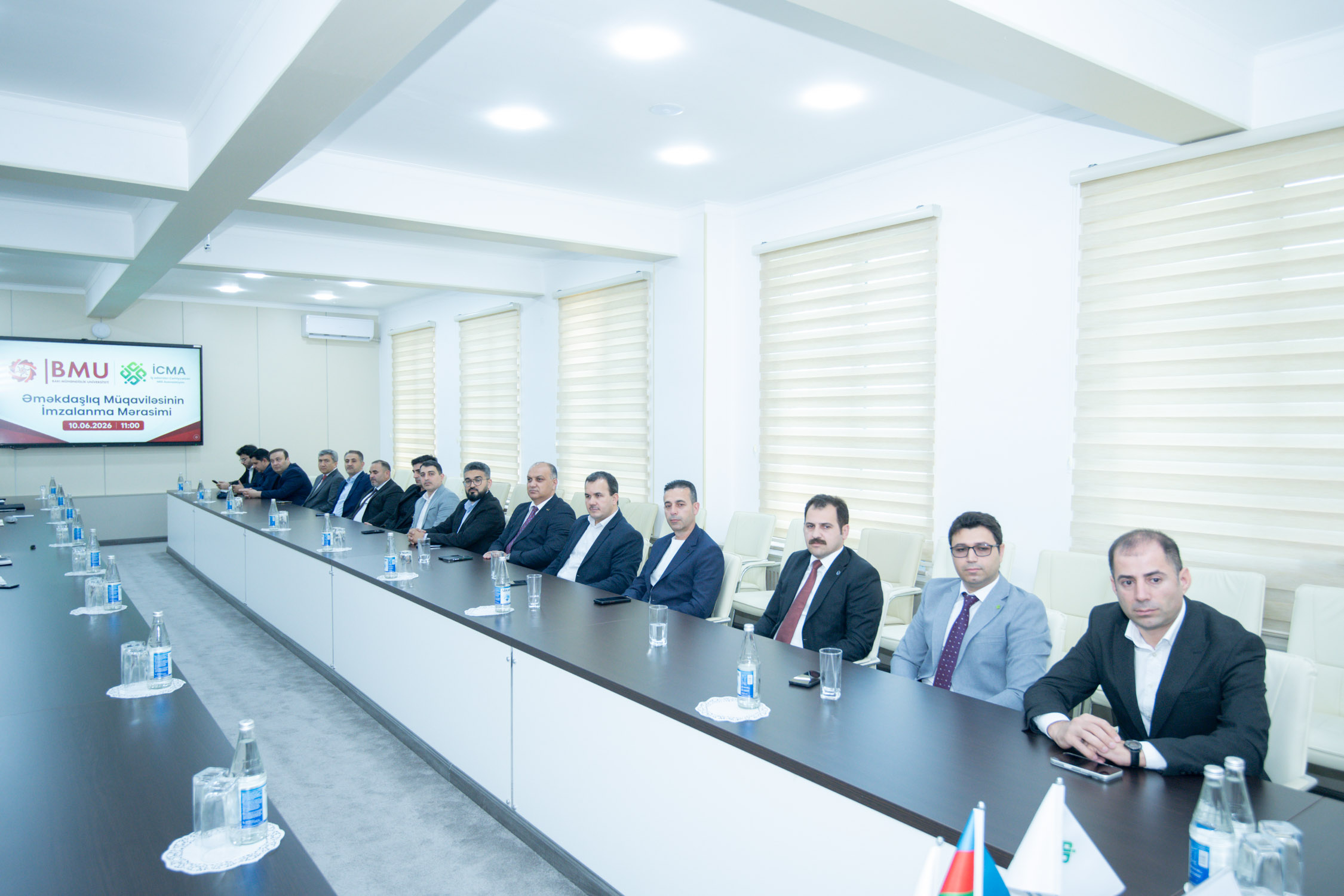 BMU və İCMA arasında birgə fəaliyyət istiqamətləri müəyyənləşib