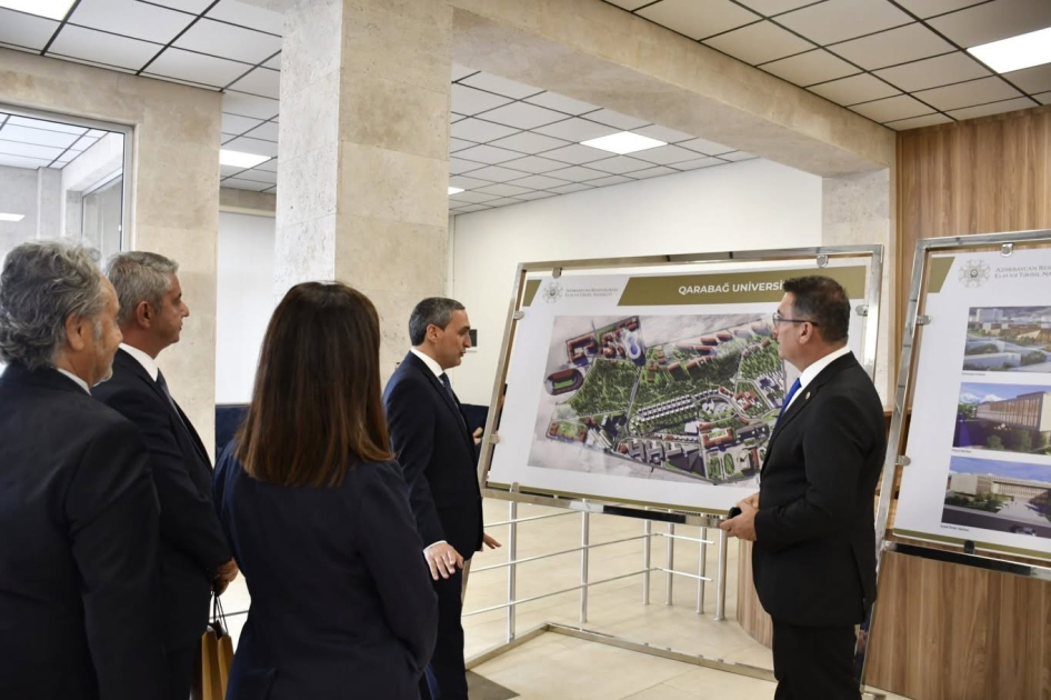 İzmir Yüksək Texnologiya İnstitutunun nümayəndə heyəti Qarabağ Universitetində olub