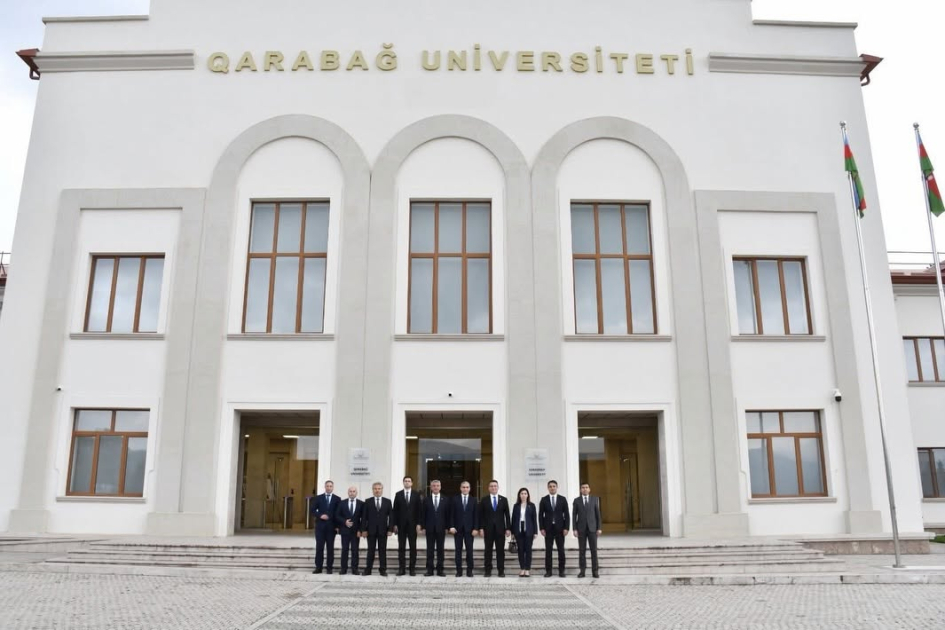 İzmir Yüksək Texnologiya İnstitutunun nümayəndə heyəti Qarabağ Universitetində olub