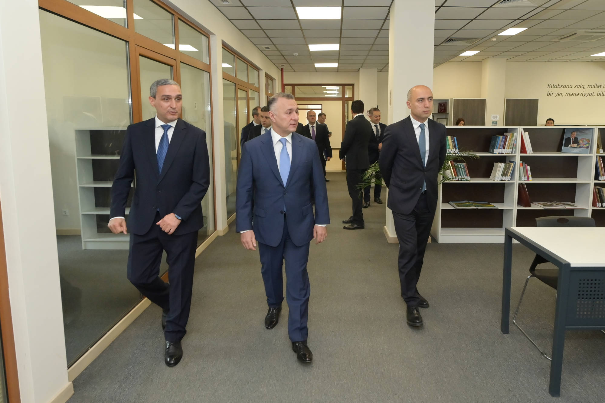 Emin Əmrullayev və Teymur Musayev Qarabağ Universitetinin Klinikasında olublar