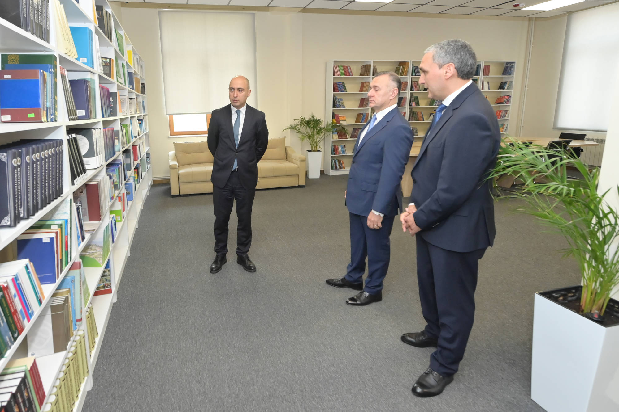 Emin Əmrullayev və Teymur Musayev Qarabağ Universitetinin Klinikasında olublar