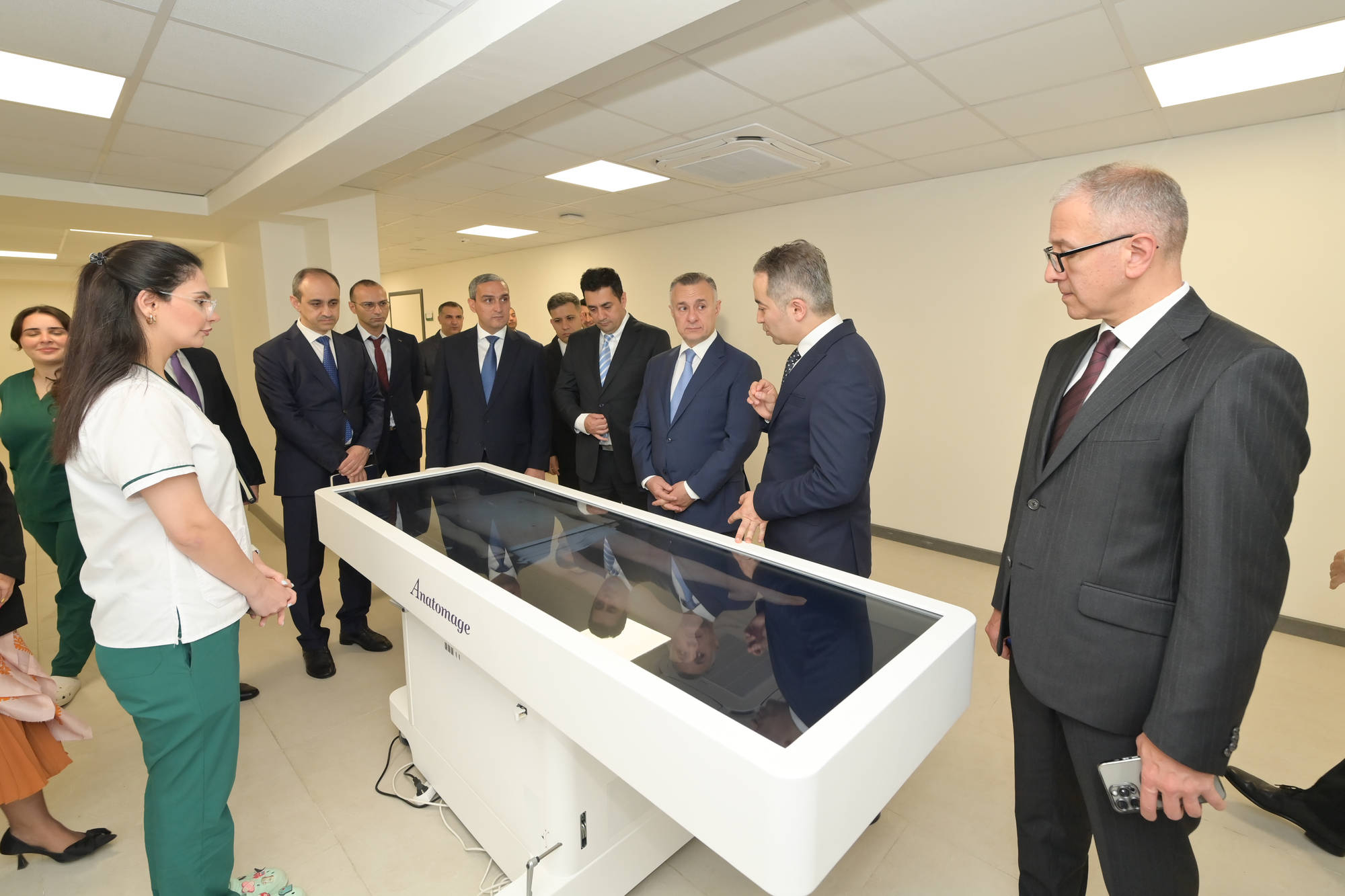 Emin Əmrullayev və Teymur Musayev Qarabağ Universitetinin Klinikasında olublar