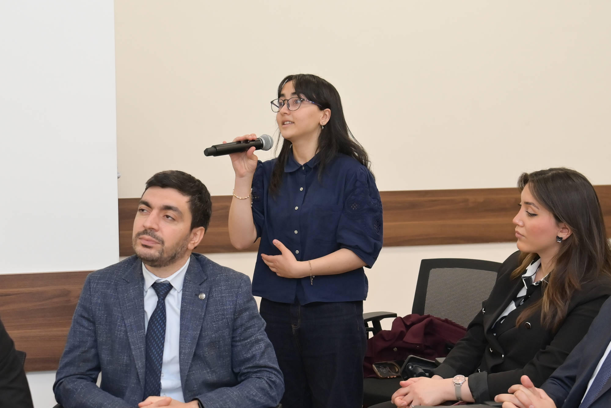 Emin Əmrullayev və Teymur Musayev Qarabağ Universitetinin Klinikasında olublar