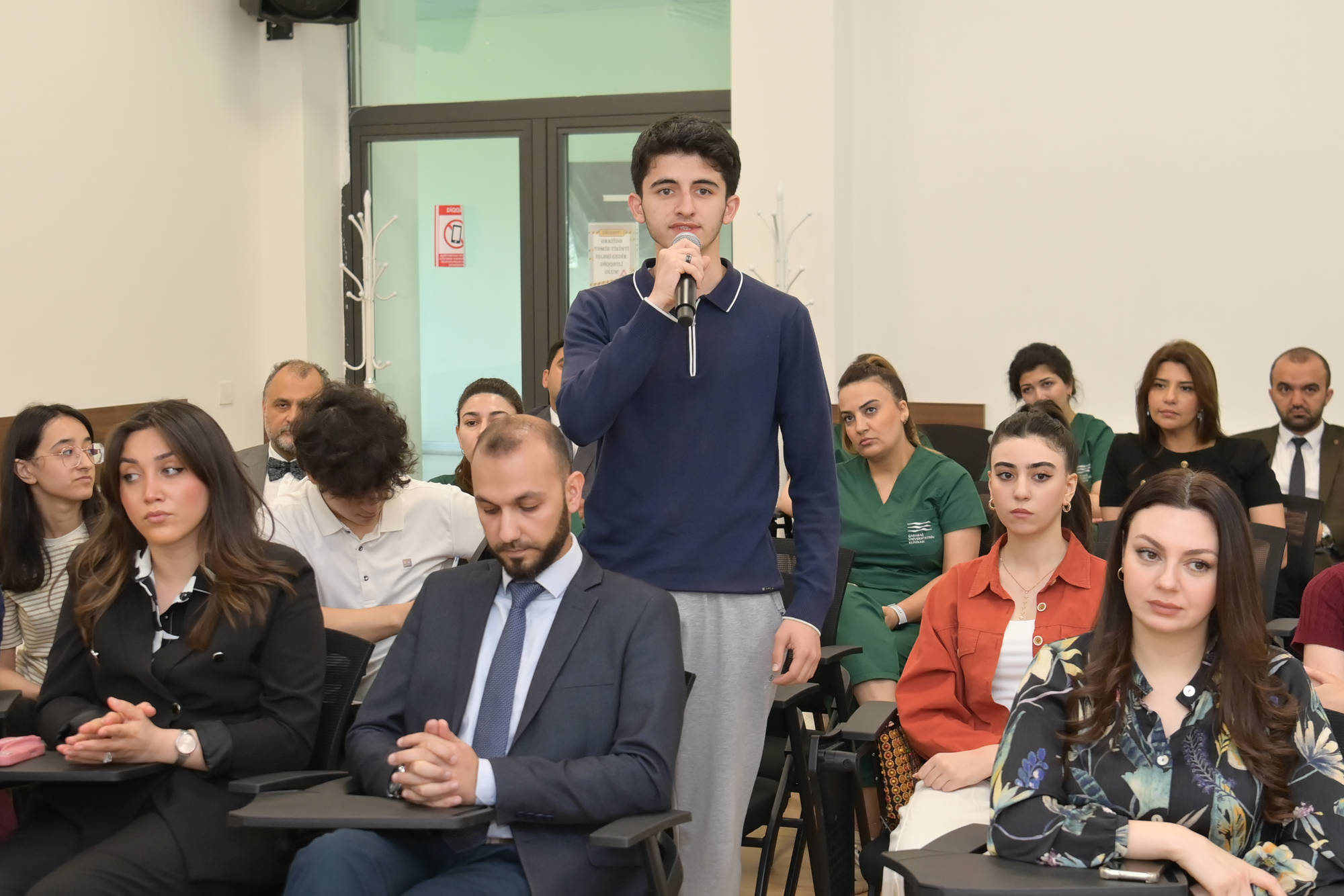 Emin Əmrullayev və Teymur Musayev Qarabağ Universitetinin Klinikasında olublar
