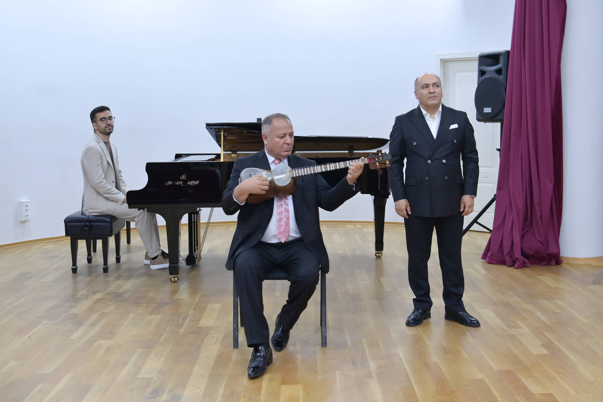 Emin Əmrullayev və Teymur Musayev Qarabağ Universitetinin Klinikasında olublar