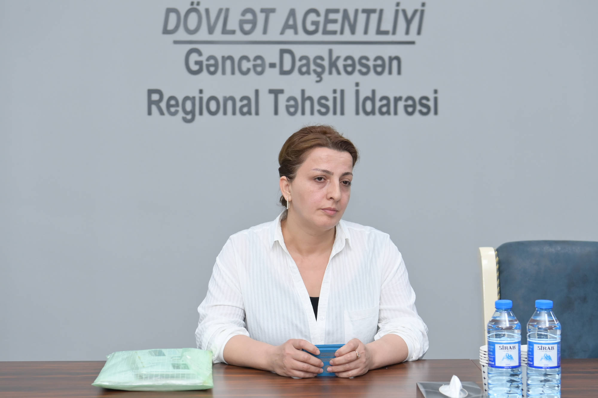 Elm və təhsil naziri Gəncədə vətəndaşları qəbul edib